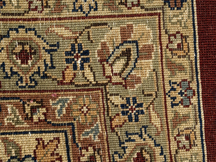Hand knotted WOOL KASHAN 8'2" x 10'