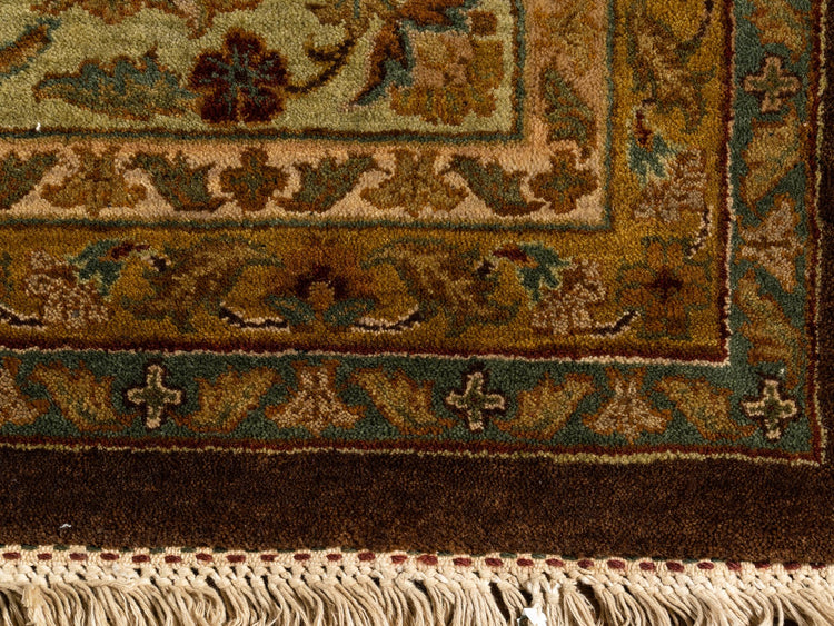 Hand knotted WOOL KASHAN 12'3" x 15'4"