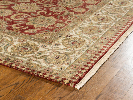 Hand knotted WOOL AGRA 8' x 10'