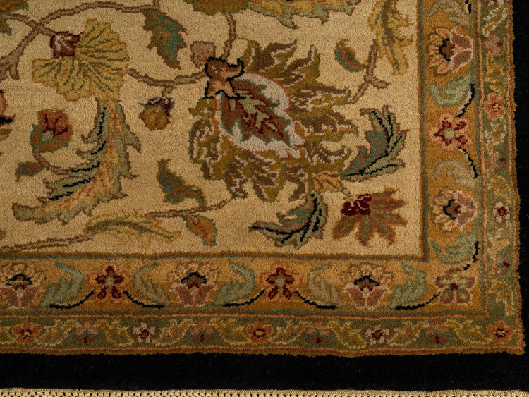 Hand knotted WOOL TABRIZ 11'8" x 15'1"