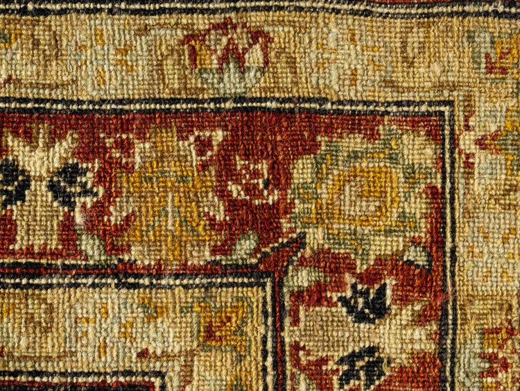 Hand knotted WOOL AGRA 12'1" x 15'