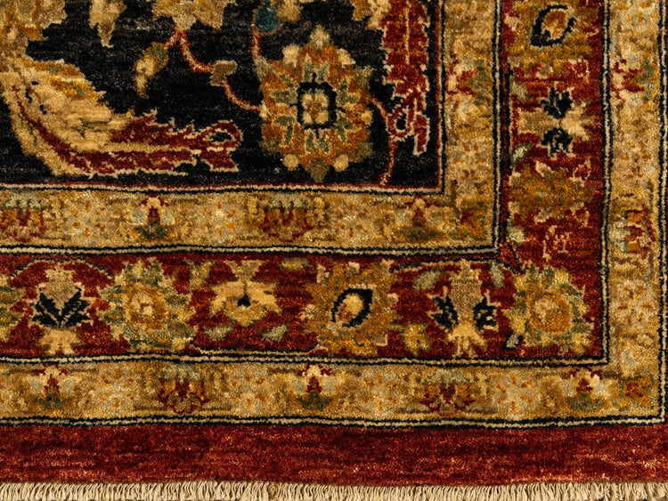 Hand knotted WOOL AGRA 12'1" x 15'