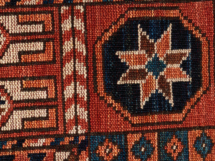 Hand knotted WOOL BOKHARA 8'4" x 10'4"