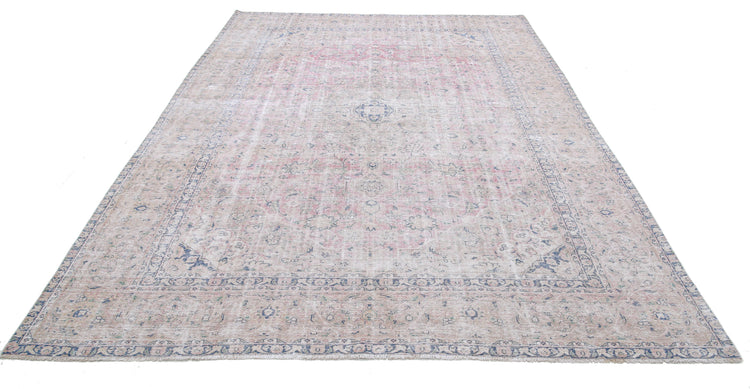 Hand Knotted Persian Vintage Wool Rug - 7'8'' x 10'8''