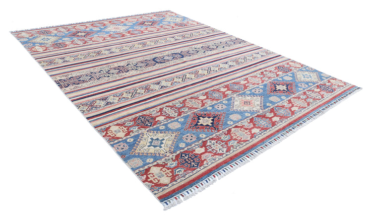 Hand Knotted Khurjeen Wool Rug - 8'9'' x 12'2''