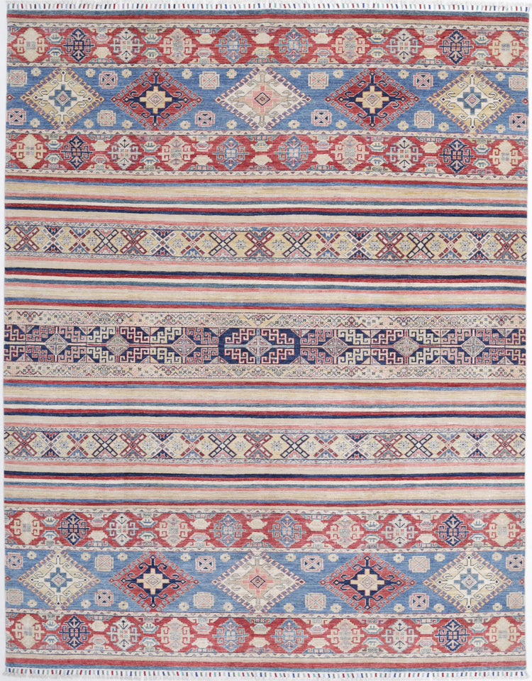 Hand Knotted Khurjeen Wool Rug - 8'9'' x 12'2''