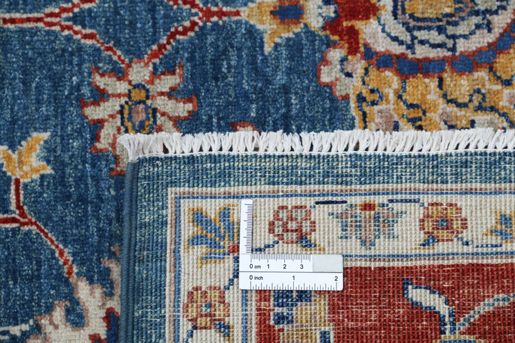 Hand Knotted Ziegler Farhan Wool Rug - 5'4'' x 7'10''