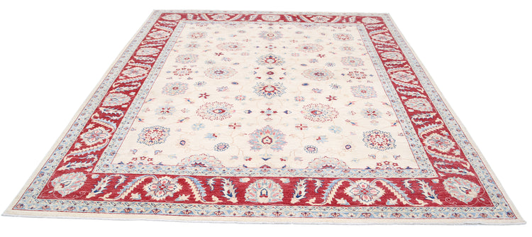 Hand Knotted Ziegler Farhan Wool Rug - 8'1'' x 9'7''