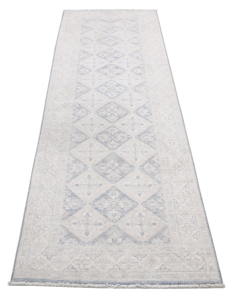 Hand Knotted Serenity Wool Rug - 2'7'' x 8'2''