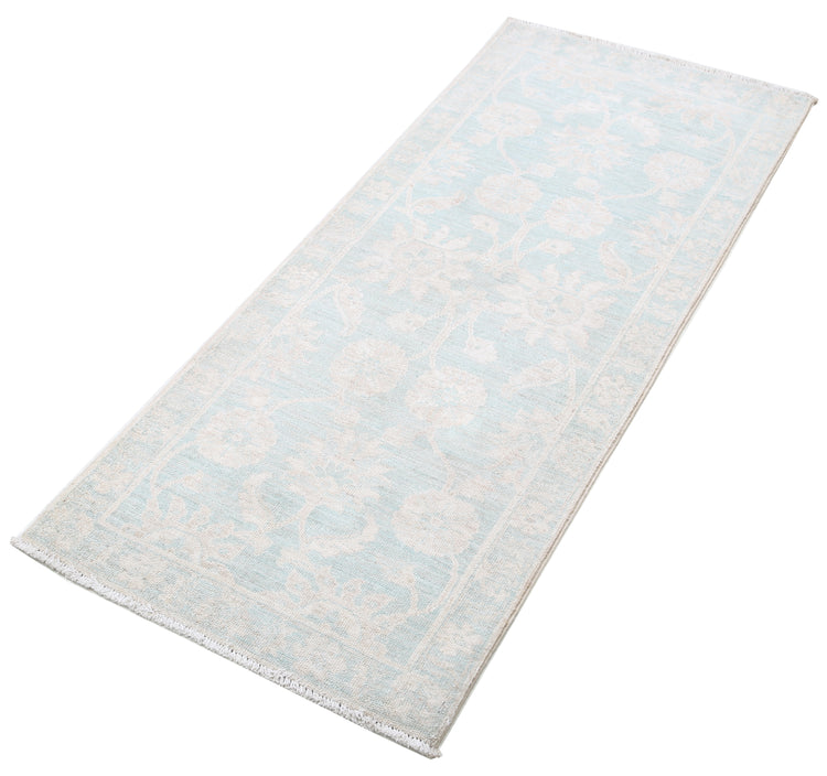 Hand Knotted Serenity Wool Rug - 2'0'' x 4'8''