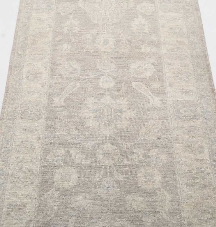 Hand Knotted Serenity Wool Rug - 2'7'' x 8'0''