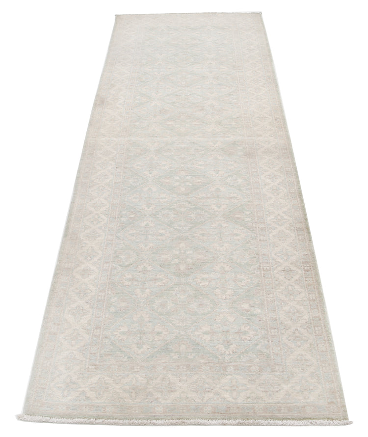 Hand Knotted Serenity Wool Rug - 2'8'' x 8'0''
