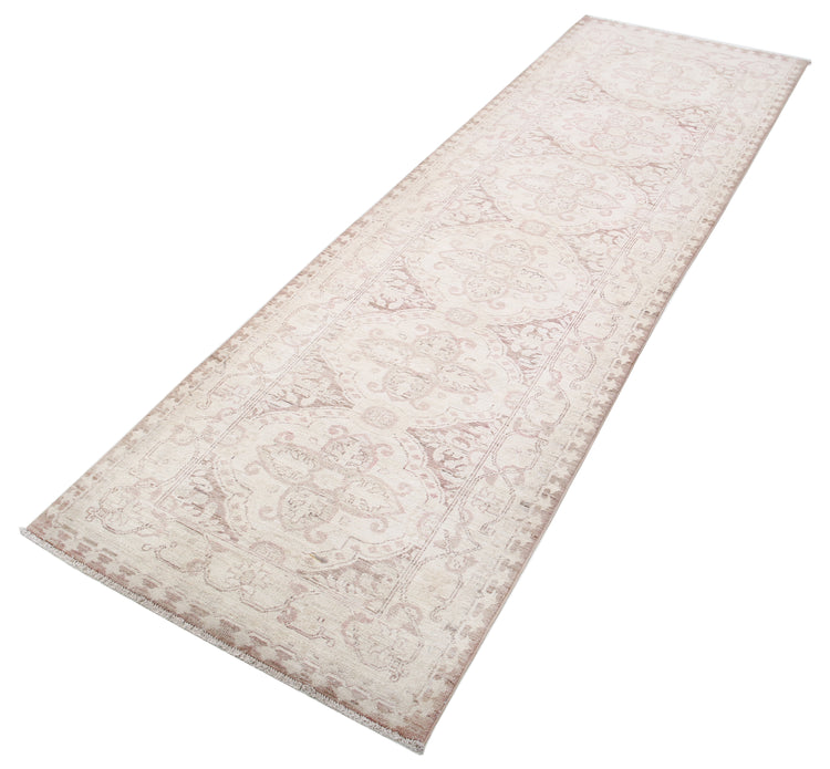 Hand Knotted Serenity Wool Rug - 2'10'' x 9'1''