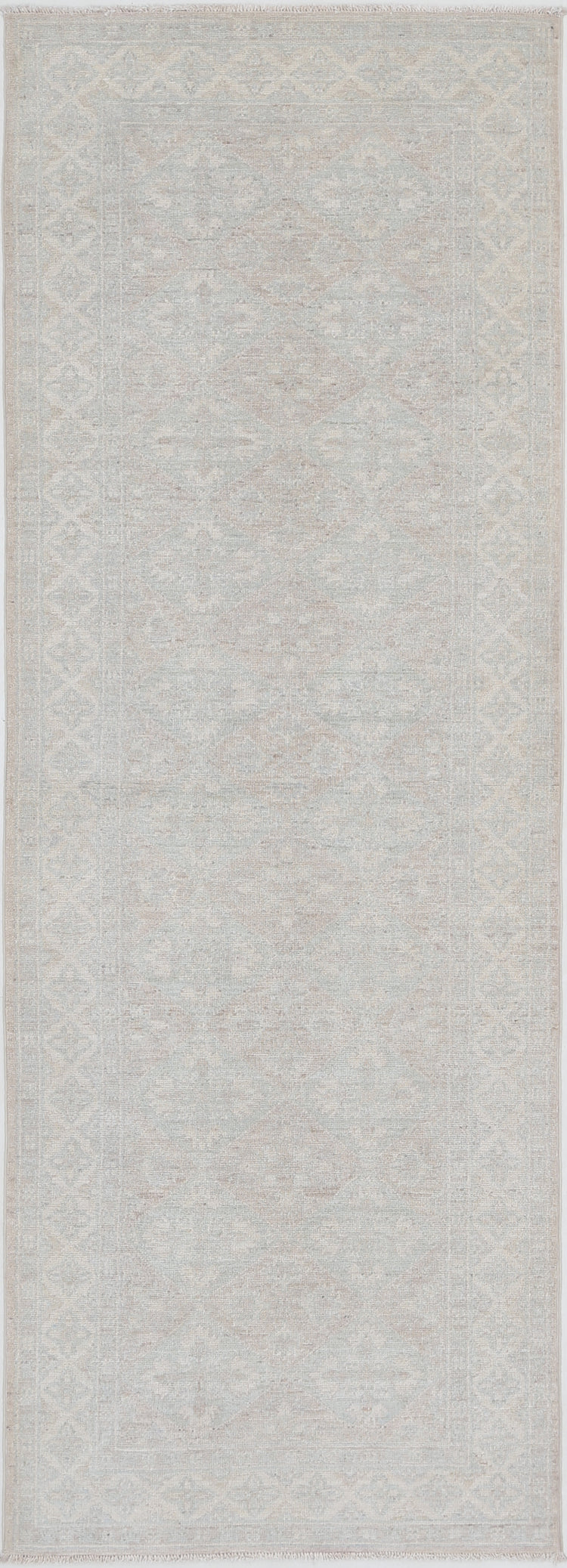 Hand Knotted Serenity Wool Rug - 2'7'' x 7'9''