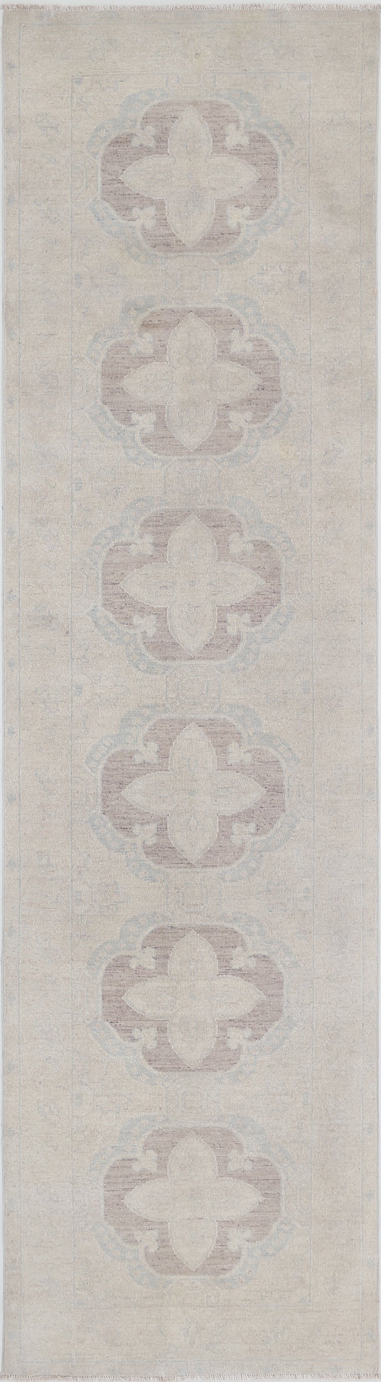 Hand Knotted Serenity Wool Rug - 2'6'' x 10'0''