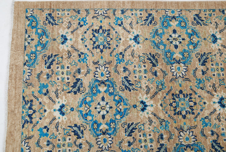 Hand Knotted Artemix Wool Rug - 8'10'' x 11'7''