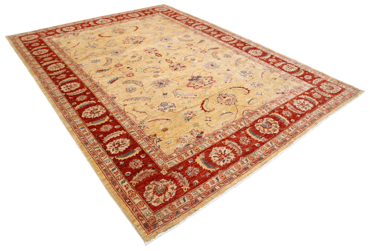 Hand Knotted Ziegler Sultanabad Wool Rug - 8'2'' x 10'8''