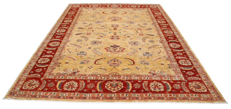 Hand Knotted Ziegler Sultanabad Wool Rug - 8'2'' x 10'8''