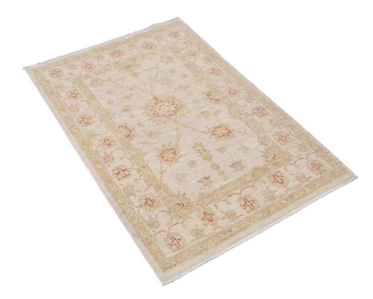 Hand Knotted Ziegler Farhan Wool Rug - 2'8'' x 3'11''