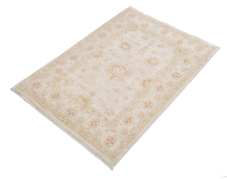 Hand Knotted Ziegler Farhan Wool Rug - 2'8'' x 3'11''