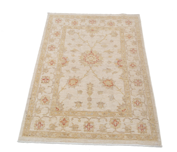 Hand Knotted Ziegler Farhan Wool Rug - 2'8'' x 3'11''