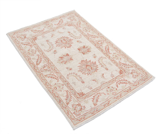 Hand Knotted Serenity Wool Rug - 2'8'' x 3'11''