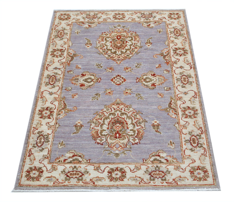 Hand Knotted Ziegler Farhan Wool Rug - 2'8'' x 3'11''