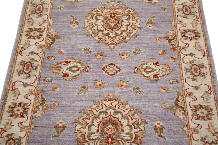 Hand Knotted Ziegler Farhan Wool Rug - 2'8'' x 3'11''