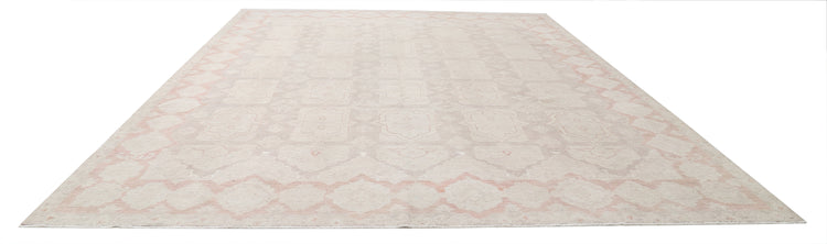 Hand Knotted Serenity Wool Rug - 9'11'' x 14'2''