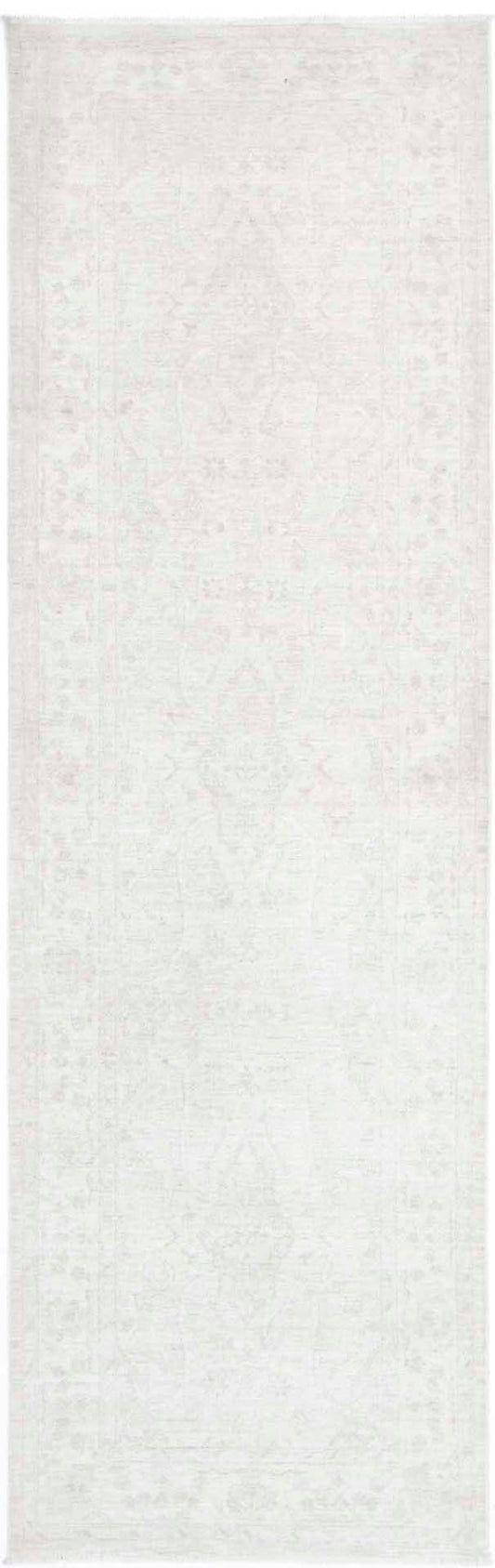Hand Knotted Serenity Wool Rug - 3'2'' x 10'9''
