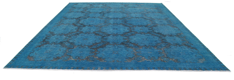 Hand Knotted Onyx Wool Rug - 11'10'' x 14'7''