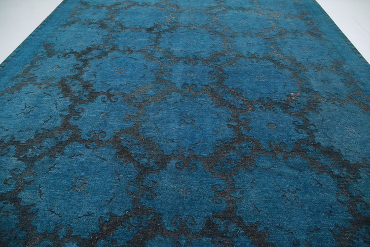 Hand Knotted Onyx Wool Rug - 11'10'' x 14'7''