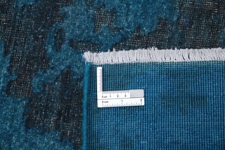 Hand Knotted Onyx Wool Rug - 11'10'' x 14'7''