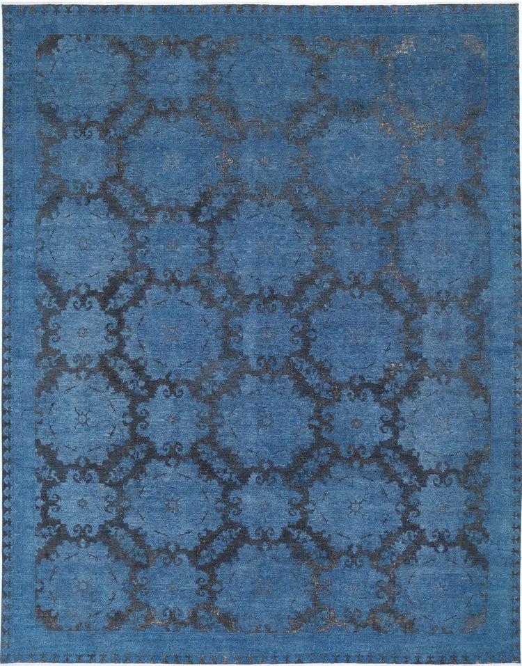 Hand Knotted Onyx Wool Rug - 11'10'' x 14'7''