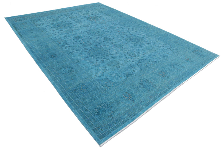 Hand Knotted Onyx Wool Rug - 8'9'' x 12'1''