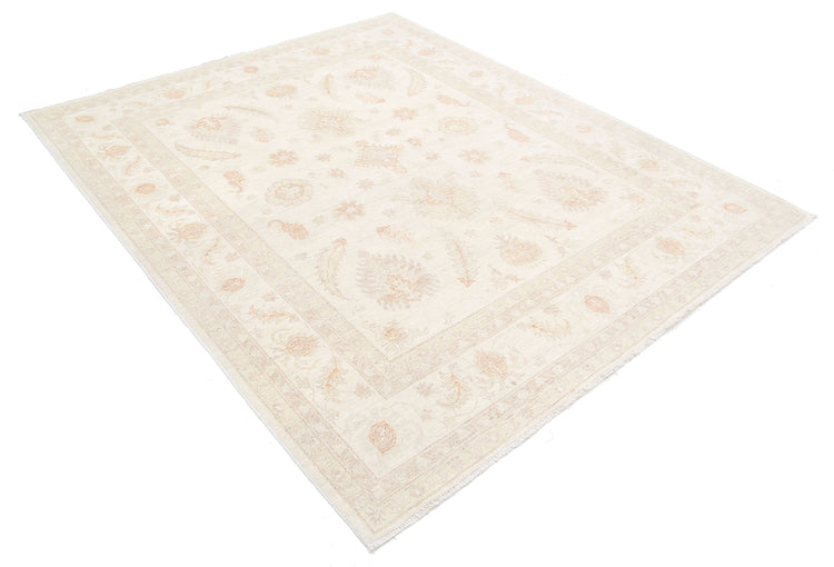 Hand Knotted Serenity Wool Rug - 6'6'' x 7'9''