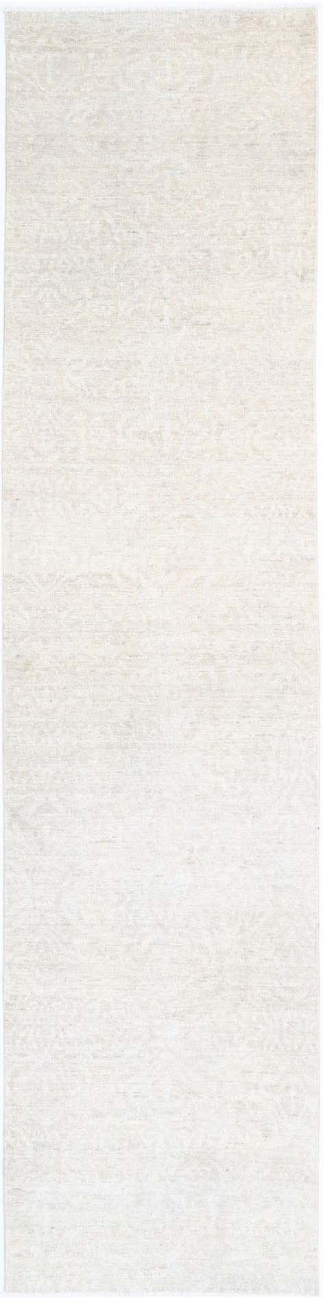 Hand Knotted Serenity Wool Rug - 2' 9" X 12' 2" 2' 9" X 12' 2" (84 X 371) / Ivory / Wool