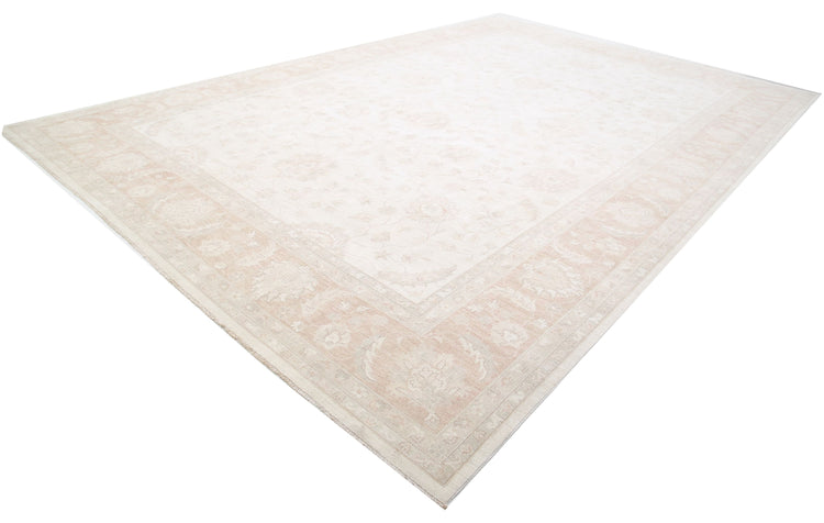 Hand Knotted Serenity Wool Rug - 12'4'' x 18'1''