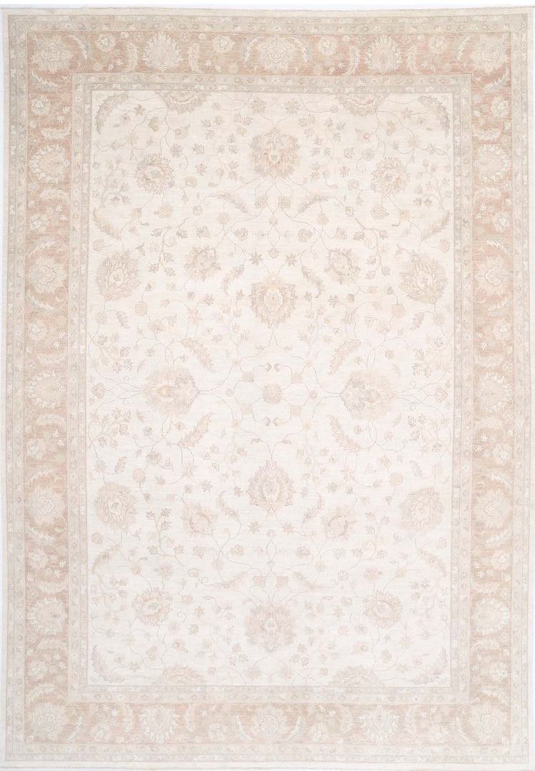 Hand Knotted Serenity Wool Rug - 12'4'' x 18'1''