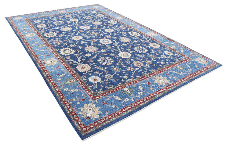 Hand Knotted Ziegler Farhan Wool Rug - 8'0'' x 11'8''