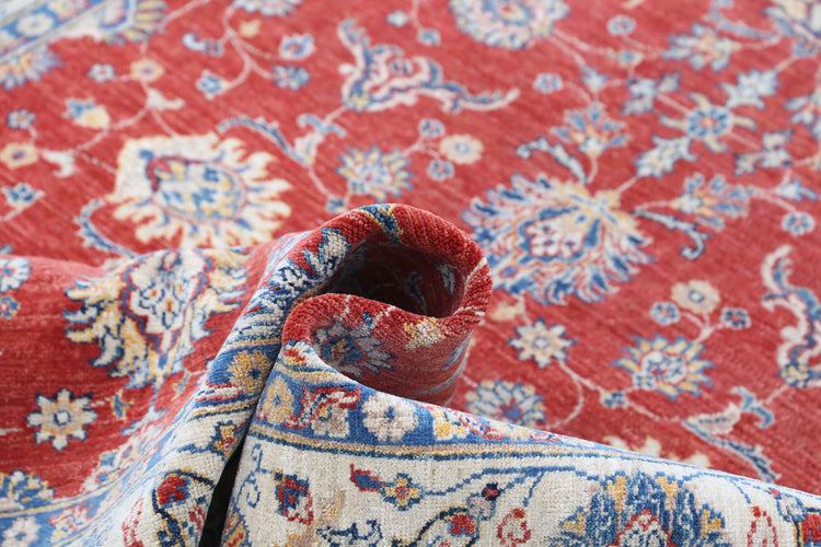 Hand Knotted Ziegler Farhan Wool Rug - 4'10'' x 6'3''