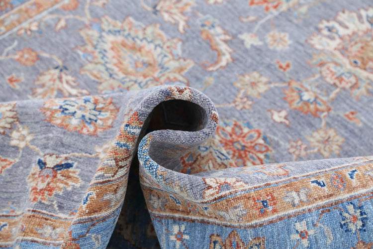 Hand Knotted Ziegler Farhan Wool Rug - 5'0'' x 6'4''