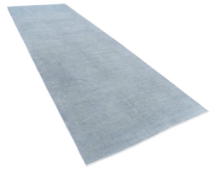 Hand Knotted Overdyed Wool Rug - 5'2'' x 14'10''