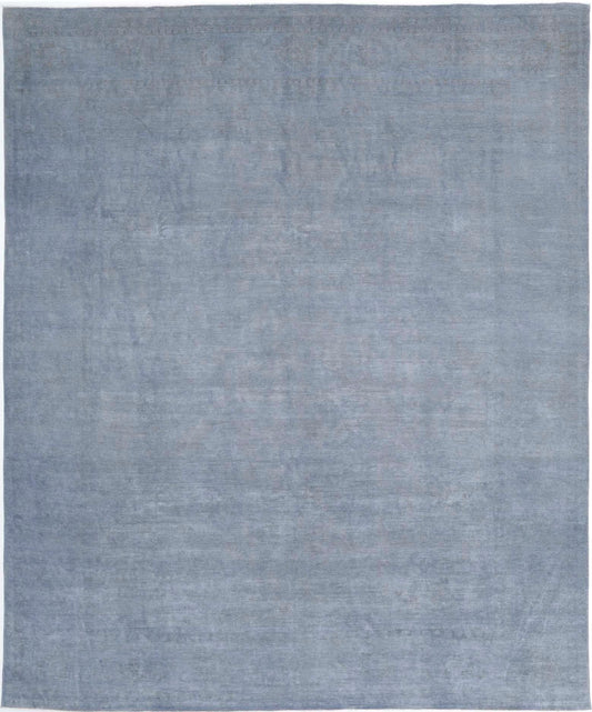 Hand Knotted Overdyed Wool Rug - 11'8'' x 14'5''
