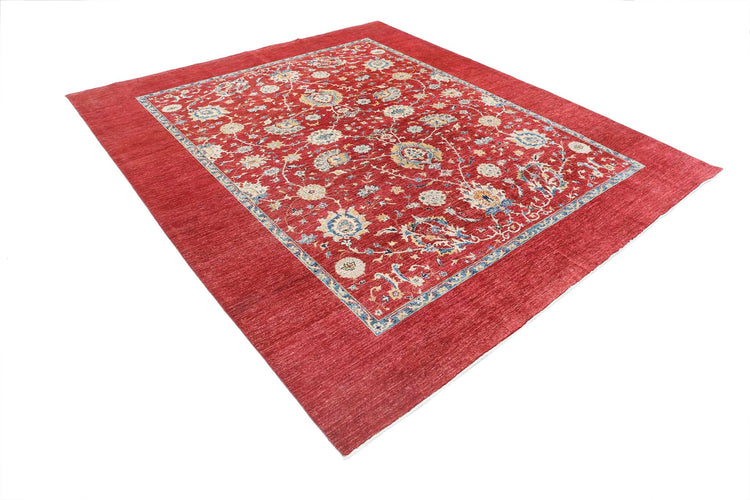 Hand Knotted Ziegler Farhan Wool Rug - 8'3'' x 9'4''