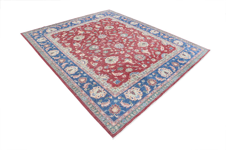 Hand Knotted Ziegler Farhan Wool Rug - 8'1'' x 9'6''