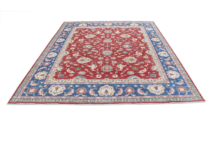 Hand Knotted Ziegler Farhan Wool Rug - 8'1'' x 9'6''