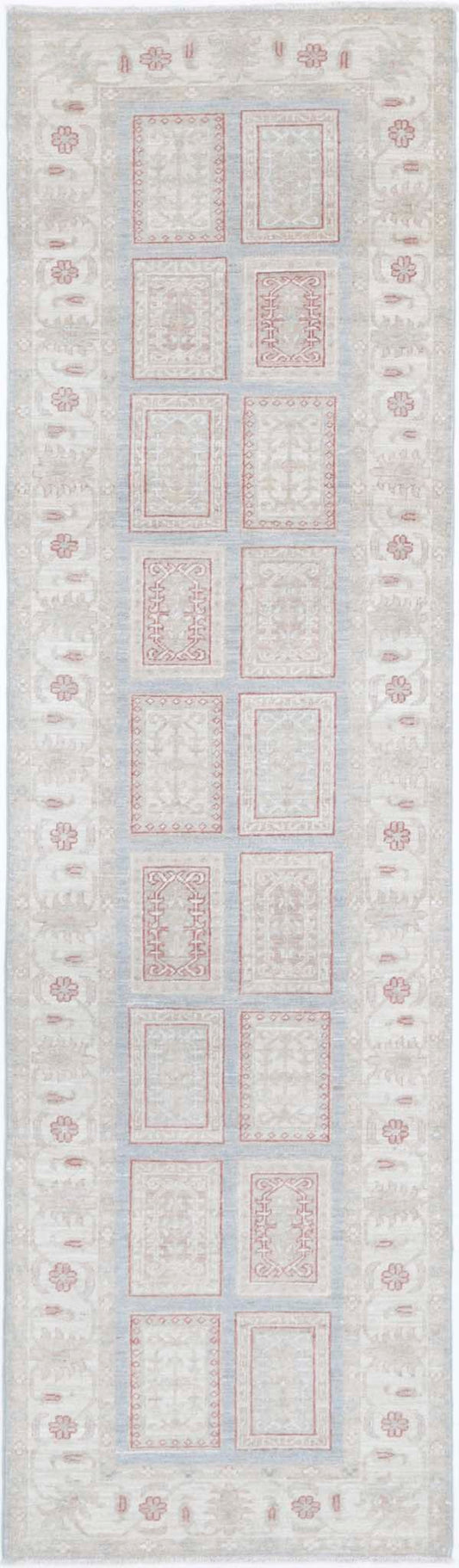 Hand Knotted Serenity Wool Rug - 2'8'' x 9'8''