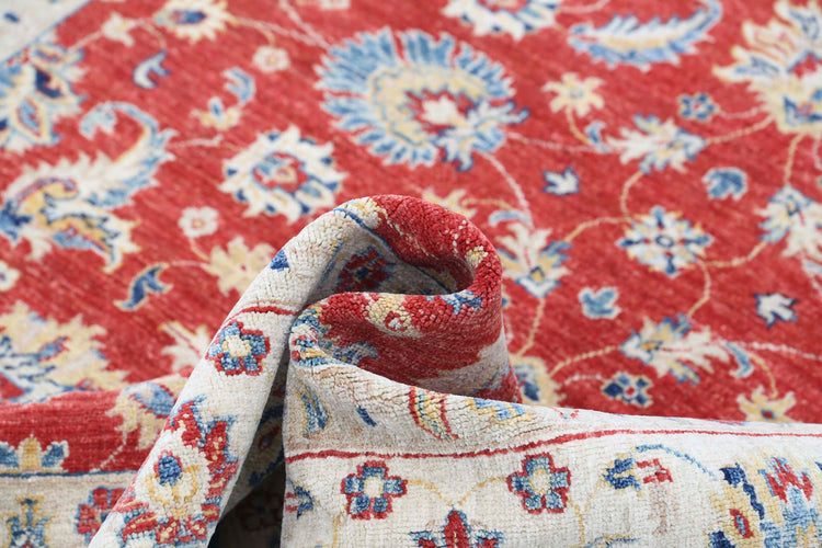 Hand Knotted Ziegler Farhan Wool Rug - 5'7'' x 7'9''