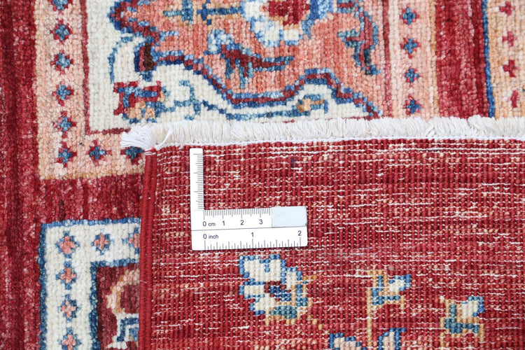 Hand Knotted Ziegler Farhan Wool Rug - 5'6'' x 7'6''